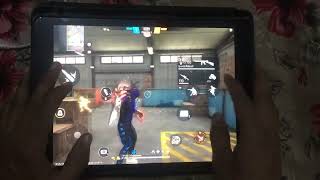 apple iPad 7th generation free fire handcam gameplay 6 fingers