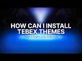 How can I install Sirea Tebex themes? (Step-by-step guide)