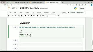 Basic Python Programs: Mastering Arithmetic Operators for Beginners