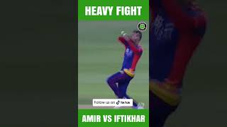Amir vs Iftikhar Heavy Fight #Shorts #HBLPSL8 #SabSitarayHumaray #SportsCentral MB2L