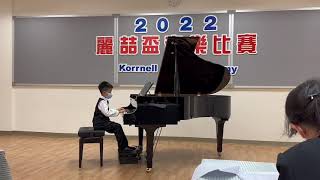 2022.12.17 麗喆盃  G1-G3 混合比賽~第三名~林秉諭 Oliver~Beethoven, Fur Elise