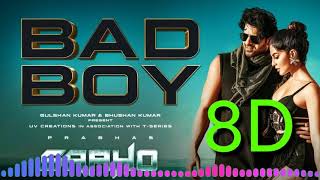 Bad boy  saho  8d  song