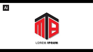 Modern Letter Logo Design In Adobe Illustrator | Polygon Logo Design || With Inaa Graphics ||