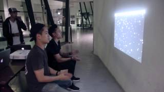 User Testing (Sound reactive sketch in Processing)