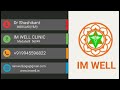 IM WELL CLINIC - Concept Clinic of Integrative Medicine #medical #imwell #shashikant #clinical