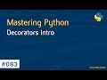 Learn Python in Arabic #083 - Decorators - Intro