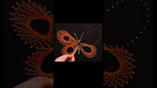Amazing Butterfly string art | Tutorial #short