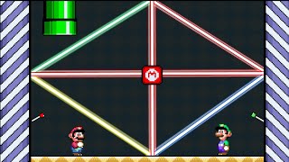 Mario and Luigi vs. Laser Puzzles