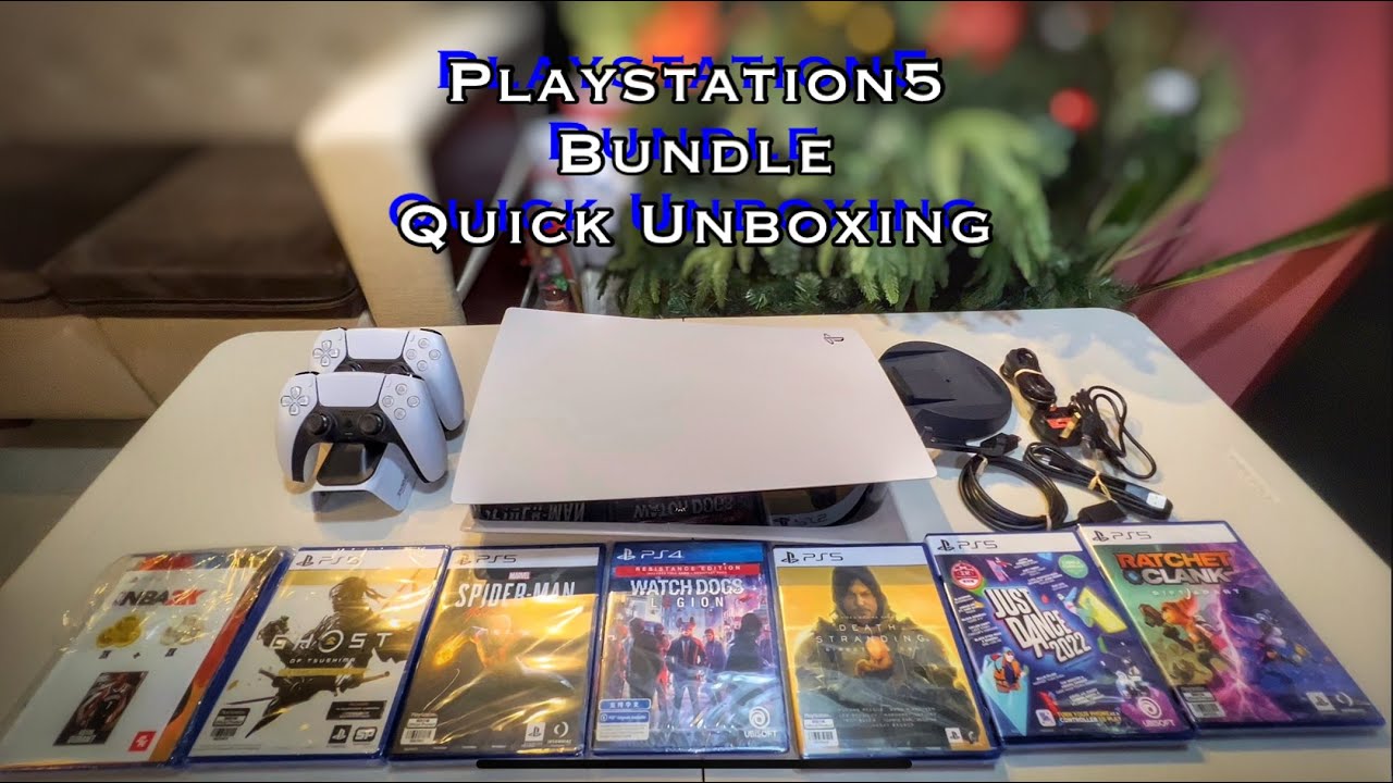 Playstation 5 Bundle - Quick Unboxing - YouTube