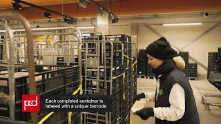 Distrib WMS: Pre Dispatch, End Dispatch and Dockmanager at industrial bread and pastry bakery BACU