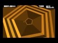 Playing Super Hexagon - Level 1: Hexagon (Complete)