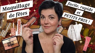 Maquillage de noël facile / PETITS PRIX et NOUVEAUTES (Maybelline, L'oreal, NYX) #petitprix