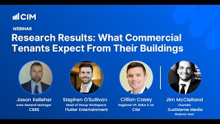 Webinar: Research Results | What Commercial Tenants Expect From Their Buildings