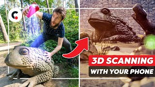 Scan REAL Objects to 3D MODELS using your Phone
