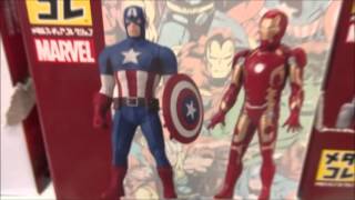 メタコレ マーベル キャプテン・アメリカ＆アイアンマン マーク43 2体セット