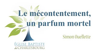 Le mécontentement, un parfum mortel