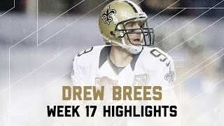 Drew Brees 350 Yards & 2 TDs! | Saints vs. Falcons | NFL Week 17 Player Highlights