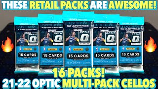 GREAT PACKS, GREAT PRICE! 2021-22 Panini Donruss Optic Basketball Retail Multi-Pack Cello Review x16