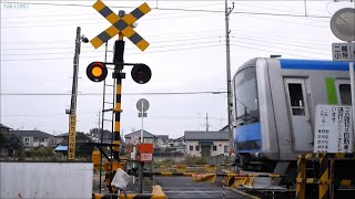 東武野田線　第180号踏切道