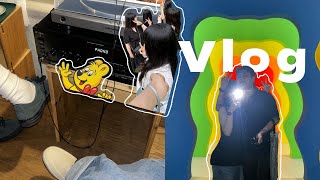 Jeju vlog•*하리보해피월드(제주 실내 데이트 추천) + 고등학교 친구들이랑 사진💭아라동사진관 | 제주 맛집.카페(잉가이•데이빗보이•꽃밥•이끼숲소길🌿)