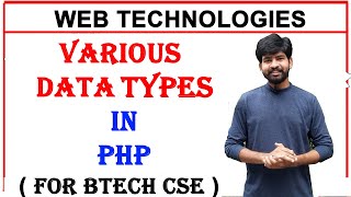 data types in php || integer,boolean,double,string,arrays,object,null,resource data type in php
