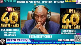 KEESI CHERY MUSIQUE AU PETIT REVEIL LIVE ON RADIO TELE MIRACLE 92.3 SCA1 NY, NJ, CT.