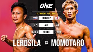 LEGENDARY REFLEXES 🤯 Lerdsila vs. Momotaro | Muay Thai Full Fight