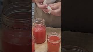 Canning Watermelon Jelly #shorts