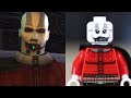 lego star wars darth revan vs darth malak minifigure comparison