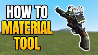 GMod - How To Change Material Of Props | How To Use The Material Tool In Garry's Mod