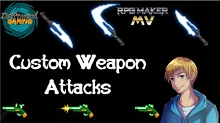 How to Change Your Weapon Images - Weapon Animation Tutorial - RPG Maker MV