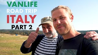 Did we just CAMP on MAFIA land? | Italian Vanlife Road Trip | Part 2