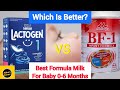 Best Formula Milk For Babies 0-6 Months | Lactogen-1 Or BF-1 | Which Is Better? | Abira's Corner