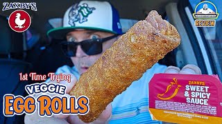 Zaxby's® Veggie Eggrolls Review! 🥕🥬🧅🌶️ | 1st Time Trying! | theendorsement