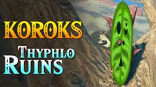 Zelda: Tears of the Kingdom - All Korok Seeds (Thyphlo Ruins Tower) Locations #867 - #893