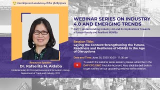 Webinar Series on Industry 4.0 and Emerging Trends_Session 1 - CFG