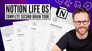 My Complete Notion Second Brain: Notion Life OS 2023