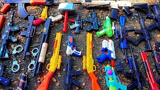 Tembak Plastik Nerfgun Seperti * Watergun, Soft Bullet, Sniper, Ak47, M16, Machine Gun, Nerf 198