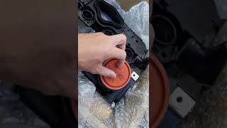 BMW N43 E61 engine PCV valve breather replacement not possible?