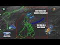 ptv info weather northeasterly surface windflow at tail end of a cold front nakaaapekto sa ilang b