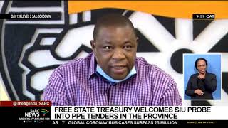 #COVIDCORRUPTION | Free State treasury welcomes SIU probe into PPE tenders