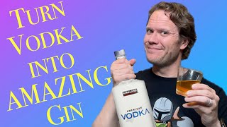 Cocktail Elements: Turn Cheap Vodka Into Gin EVERYONE Will LOVE