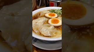 丸源ラーメン　秋の期間限定メニュー❗熟成醤油肉ワンタン麺🍜😋