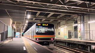 【フリー素材】E231系3000番台 北八王子駅発車