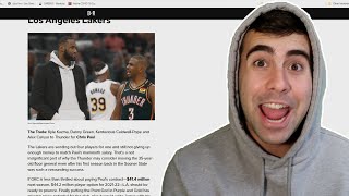 Reacting to BR's One BLOCKBUSTER Trade For Every NBA Team