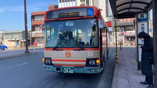 【路線バス走行音🚌】小湊鐵道 袖ヶ浦230あ2821 日野SKG-KR290J1 全区間走行音 木更津駅東口〜清見台団地間