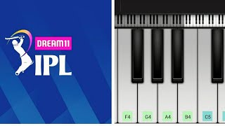 IPL theme mobile piano tutorial