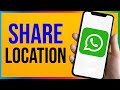 How to Share Location on WhatsApp from Google Maps (2023)