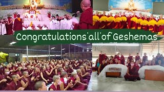 ||part15|| Congratulations་all་of་Geshemas་👍👍👍 #geshema་