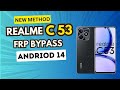 New Solution Realme C53 Frp Bypass Andriod 14 || All Realme Andriod 14 Frp bypass